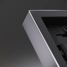 Изображение Рамка металлическая на 1 пост, S70 Metal (антрацит)