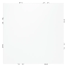 Изображение Заглушка VOLTUM S70 с суппортом (белый матовый)